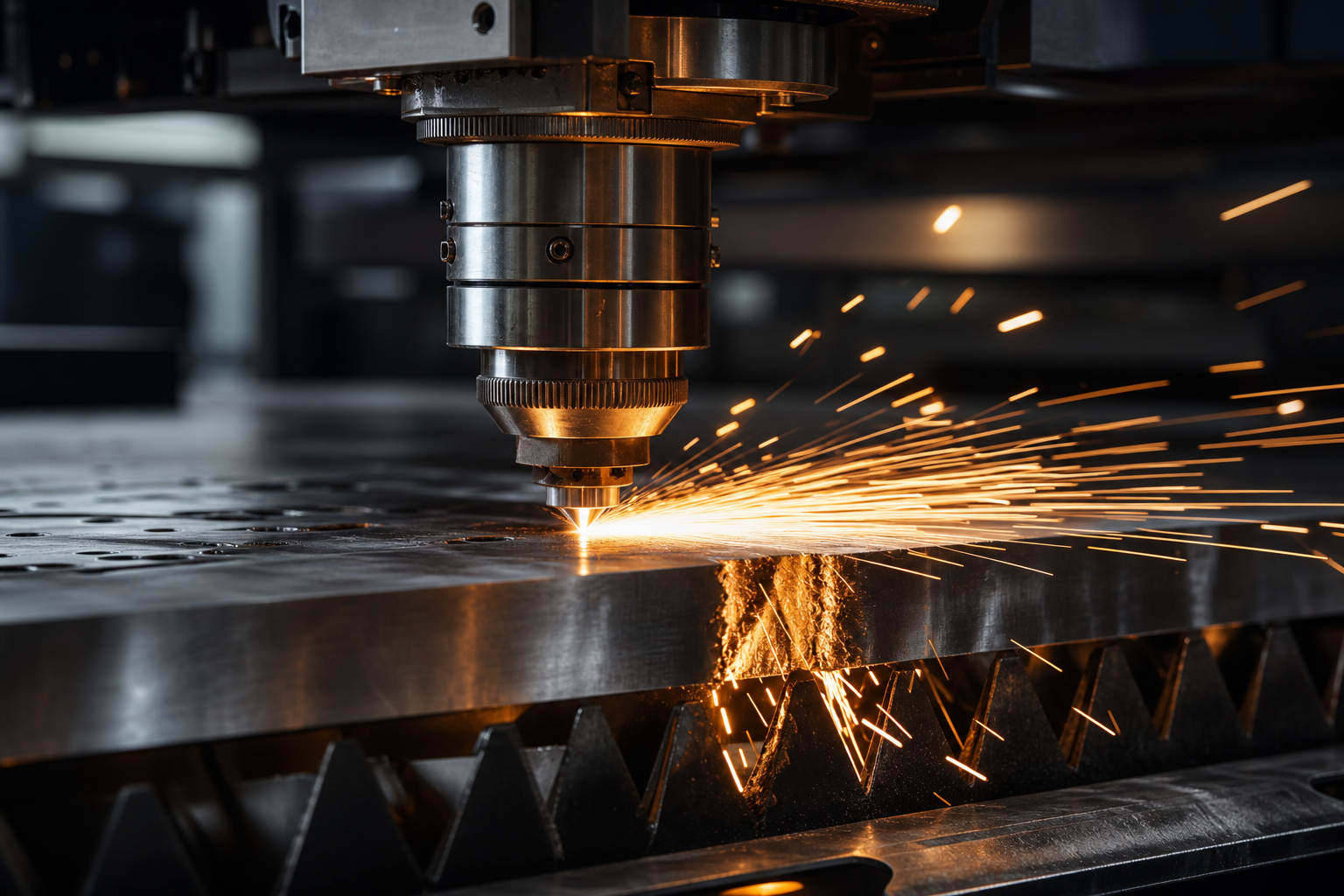 Fibre laser cutting
