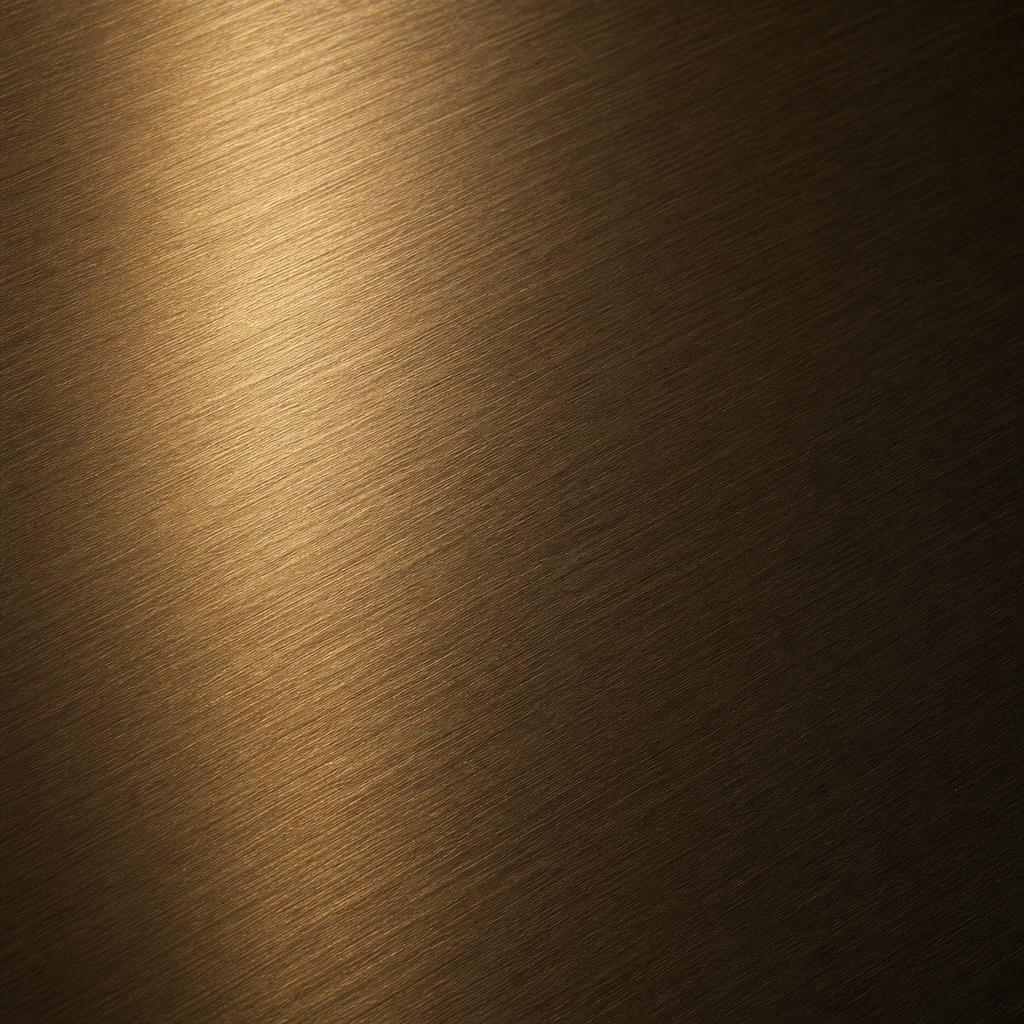 Bronze PVD finish
