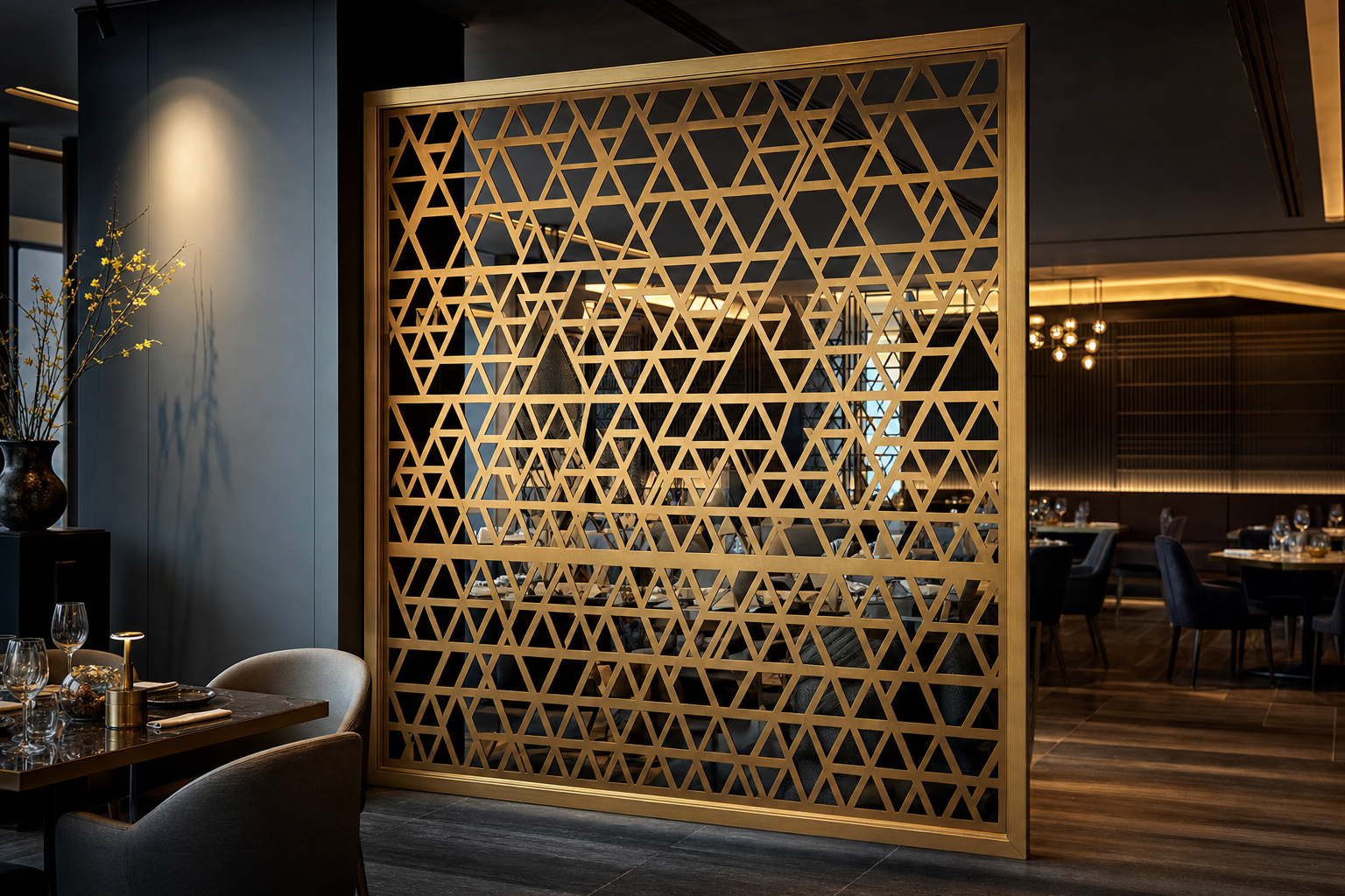 Laser-Cut Décor Screen